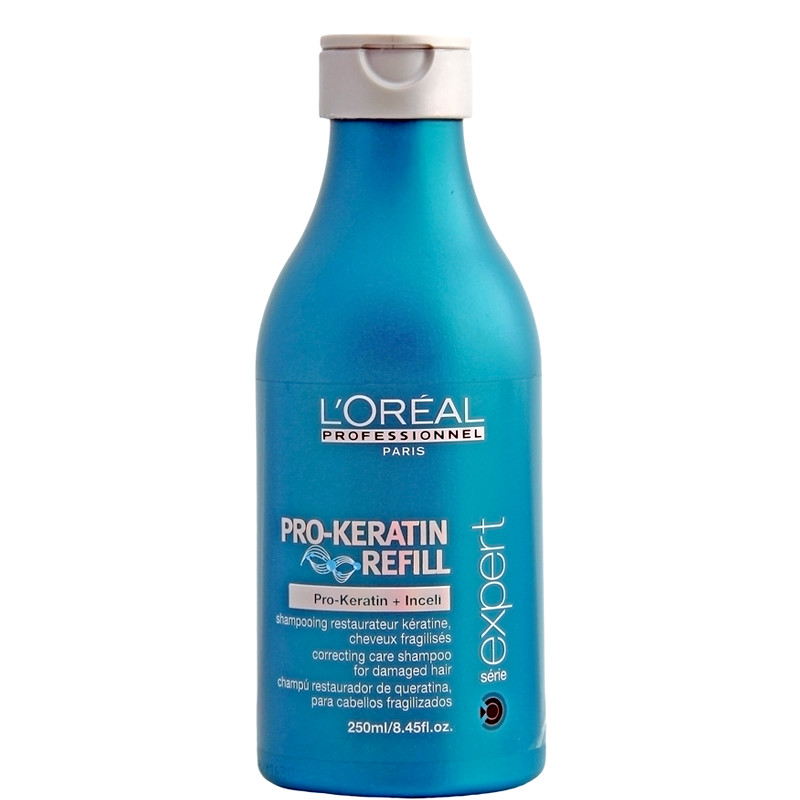 loreal pro keratin refill szampon odżywczo odbudowujący