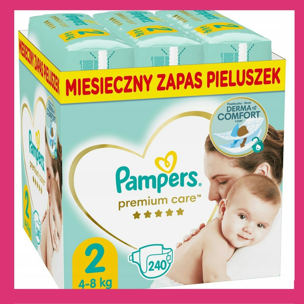 pampers premium care 240 cena