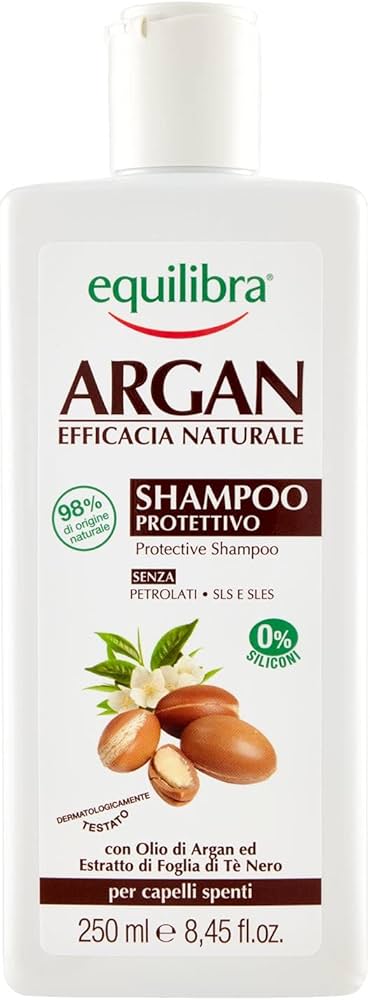 equilibra argan szampon ochronny do włosów 250ml