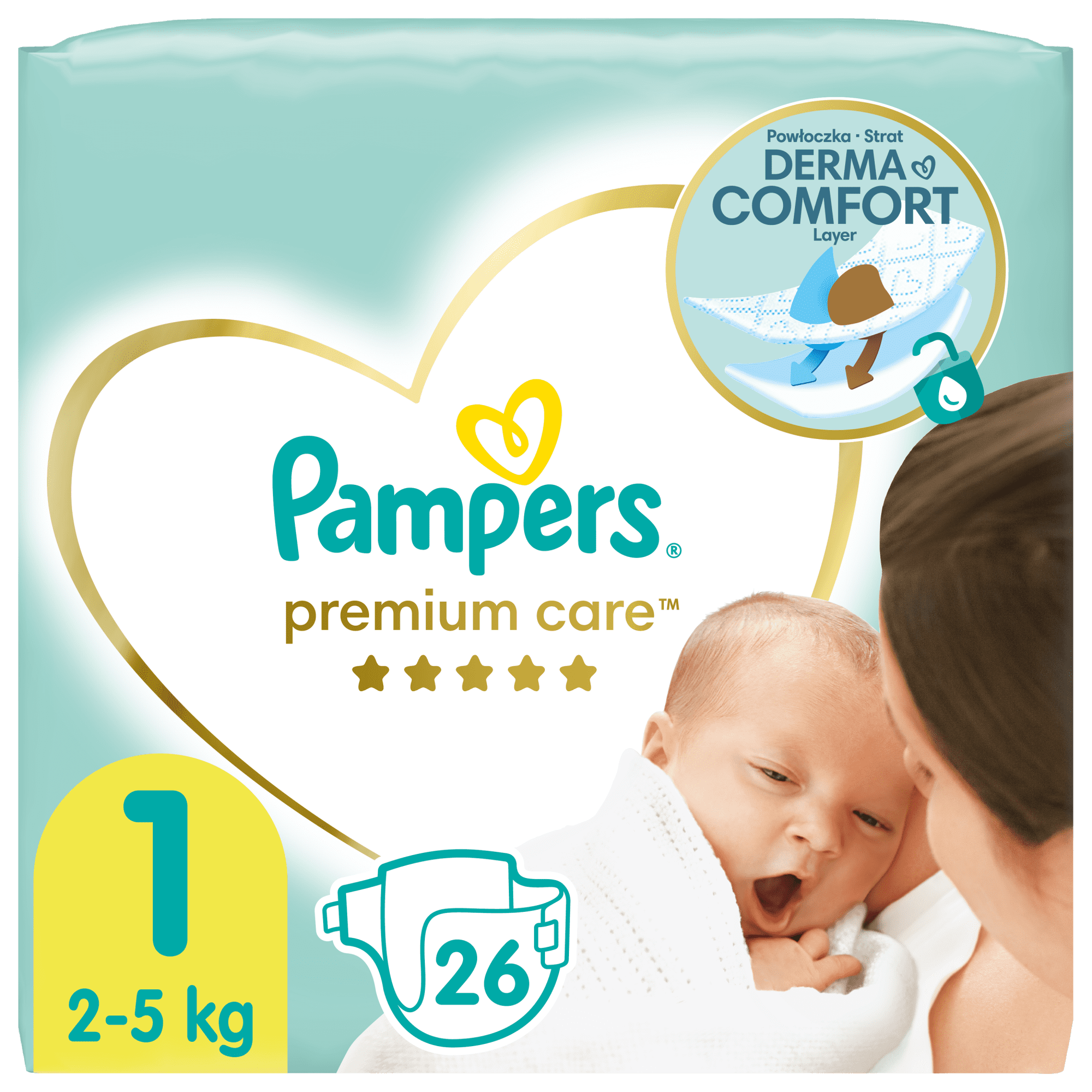 pampers premium care 1 240 szt