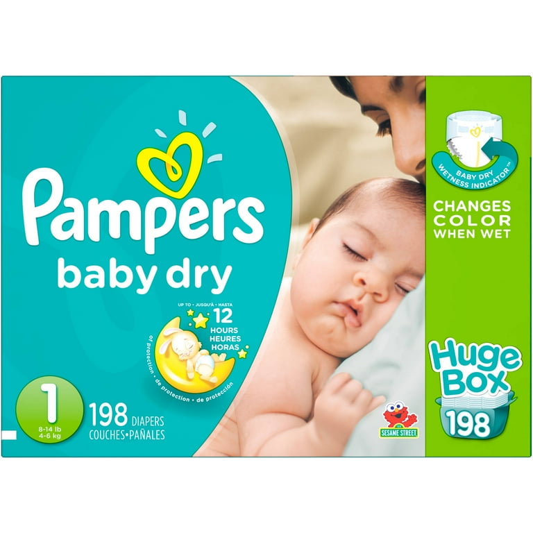 pampers big box size 1