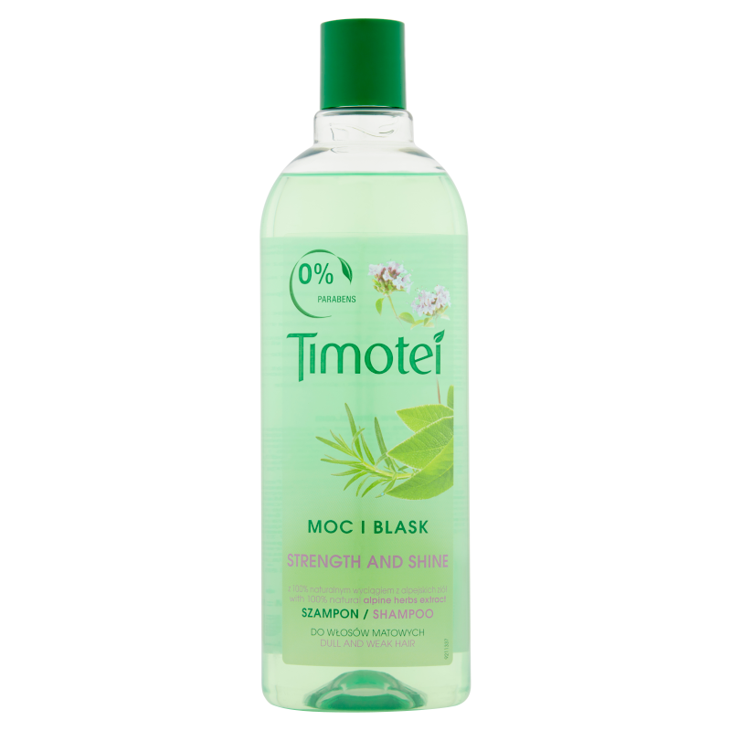 timotei hair care szampon moc i blask do włosów normalnych