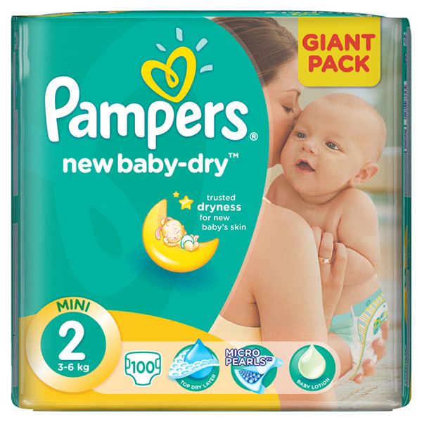 pampers mini 100