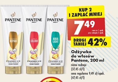 odżywka do włosów pantene 200 ml biedronka