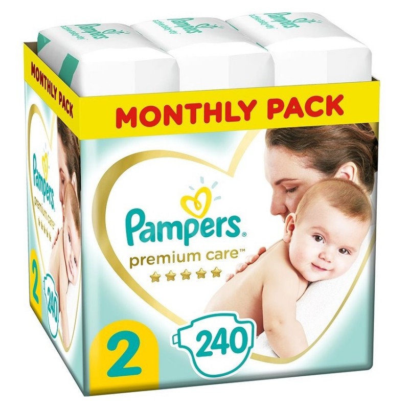 pampers premium care 2 240 ks