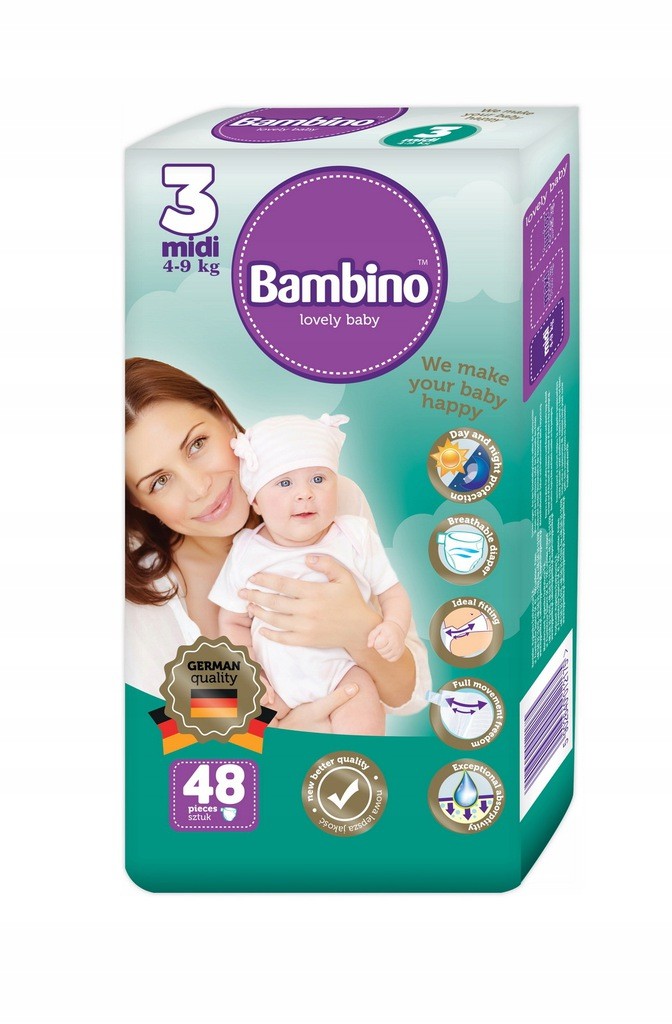 hyg.pieluchy bambino l midi 48