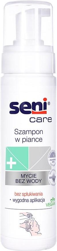 szampon w piance bez spłukiwania seni care