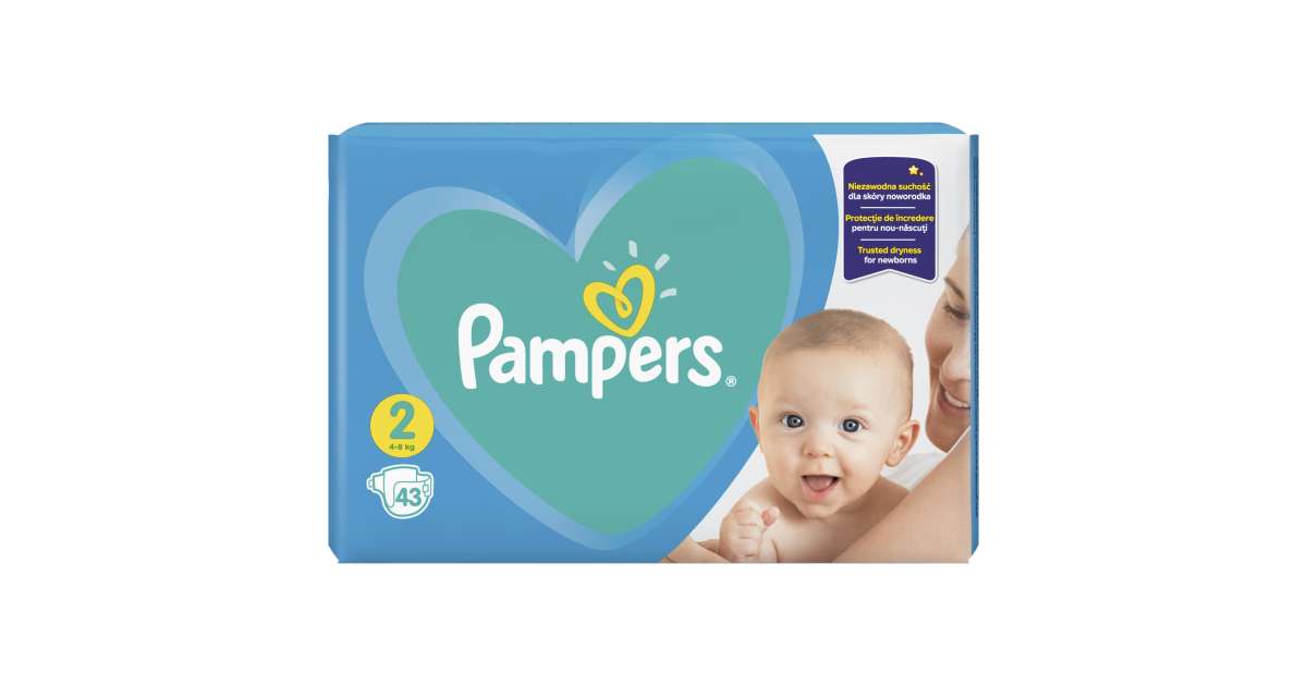 pampers mini 2 4-8 kg niezawodna