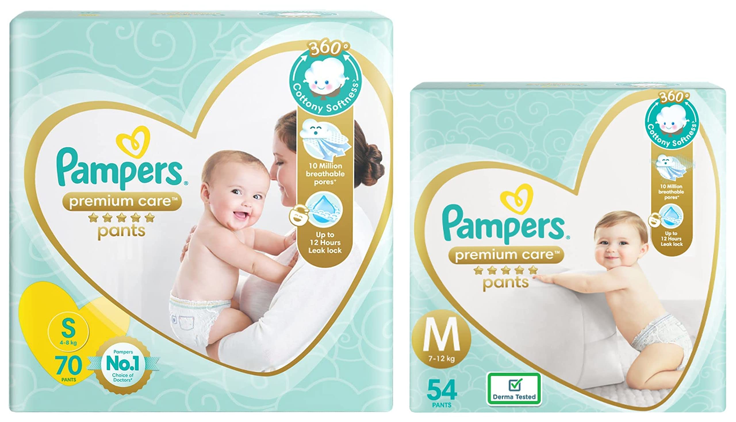 pampers premium care 2 72