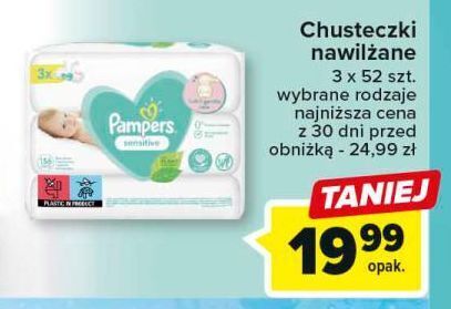 chusteczki pampers carrefour