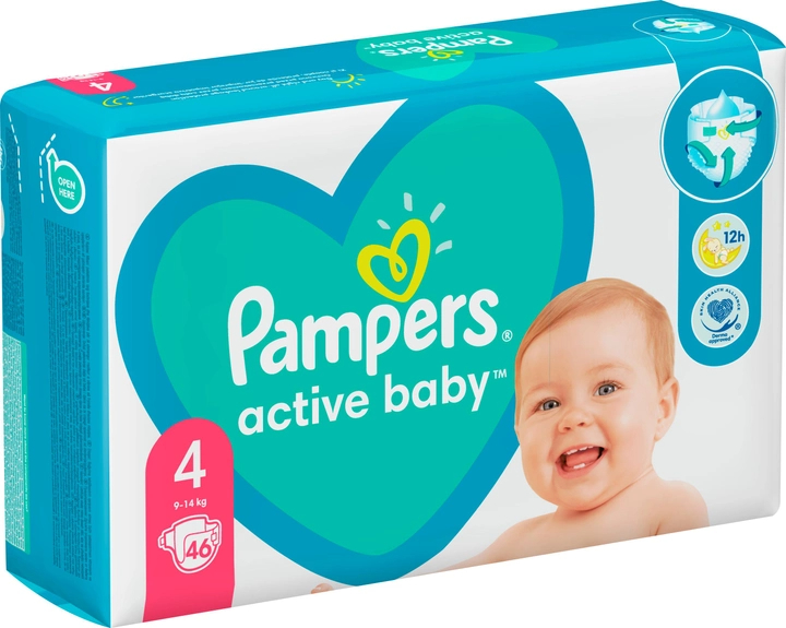 pampers active baby ile sztuk w paczce 4