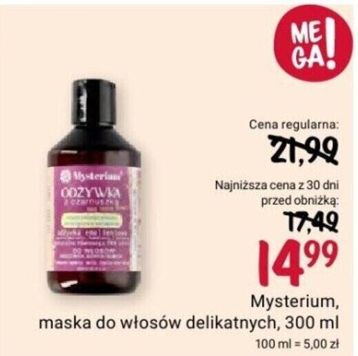 rossmann szampon mysterium