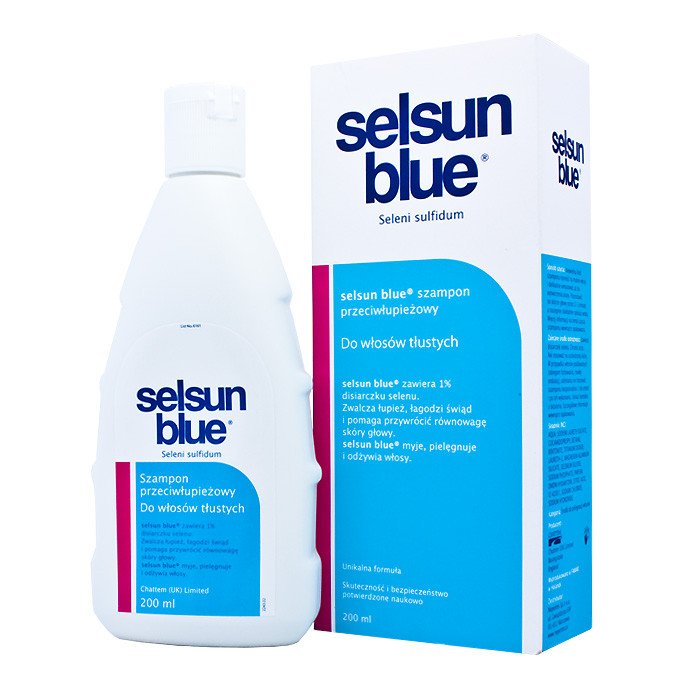 szampon selsun blue do włosów tłustych 250 ml