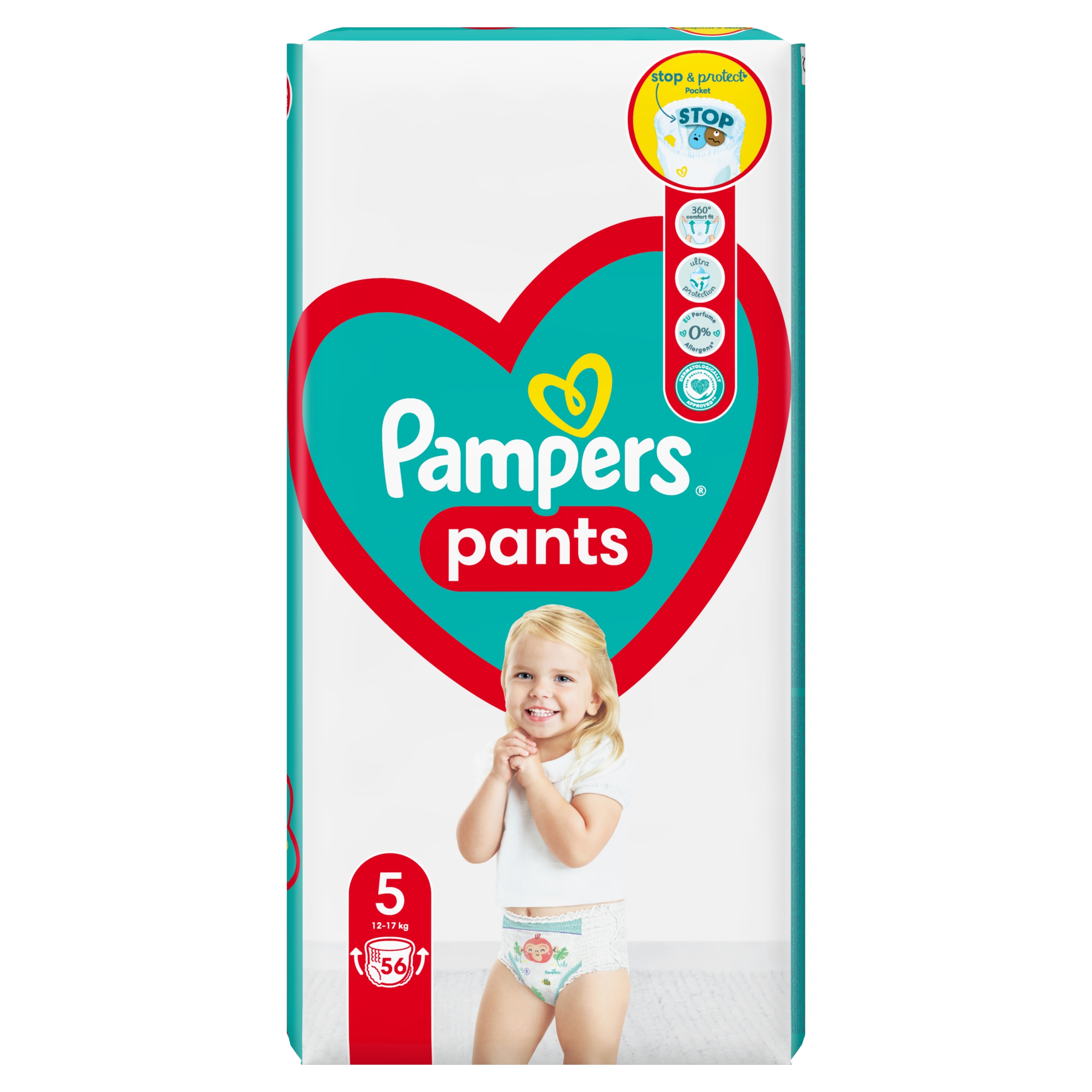 pieluszki pampers 56 szt