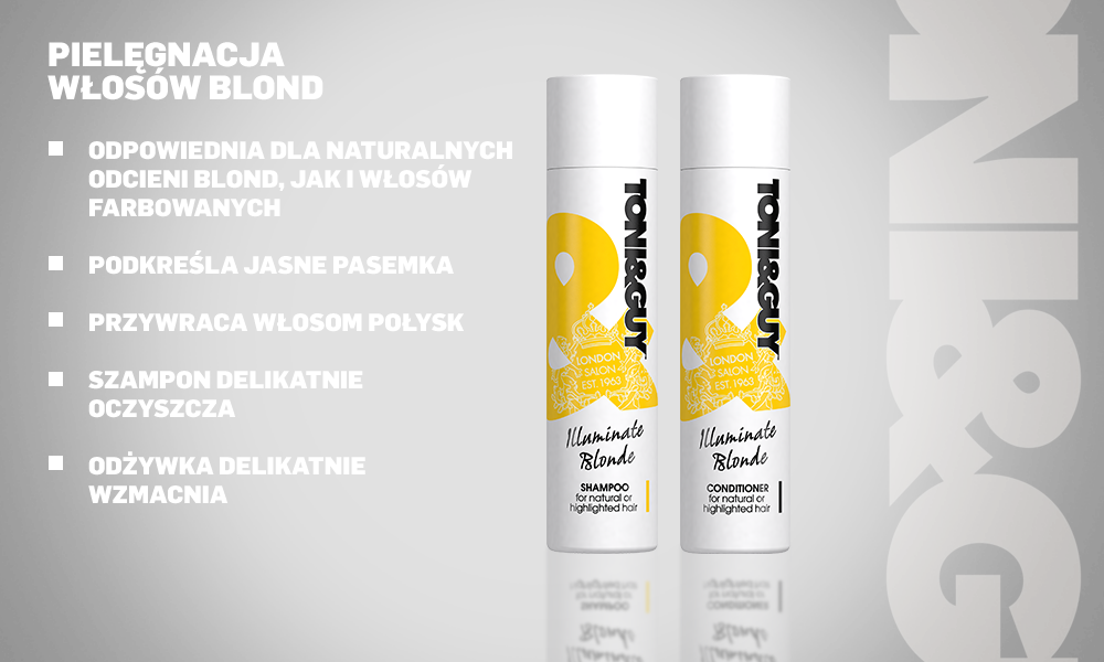 toni&guy illuminate blonde szampon do włosów blond wizaz