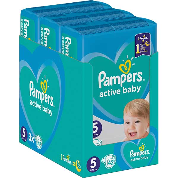 pampers 5 126 sztuk