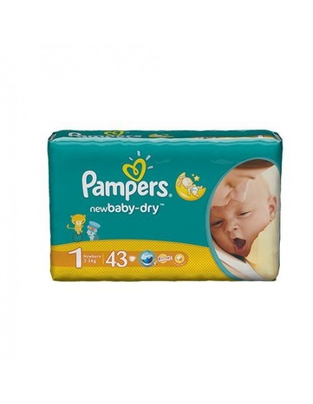 pampers new baby dry 1 43 szt