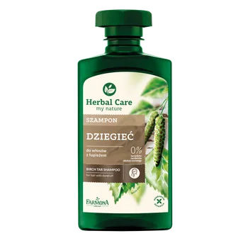 farmona herbal care szampon dziegieć 330ml