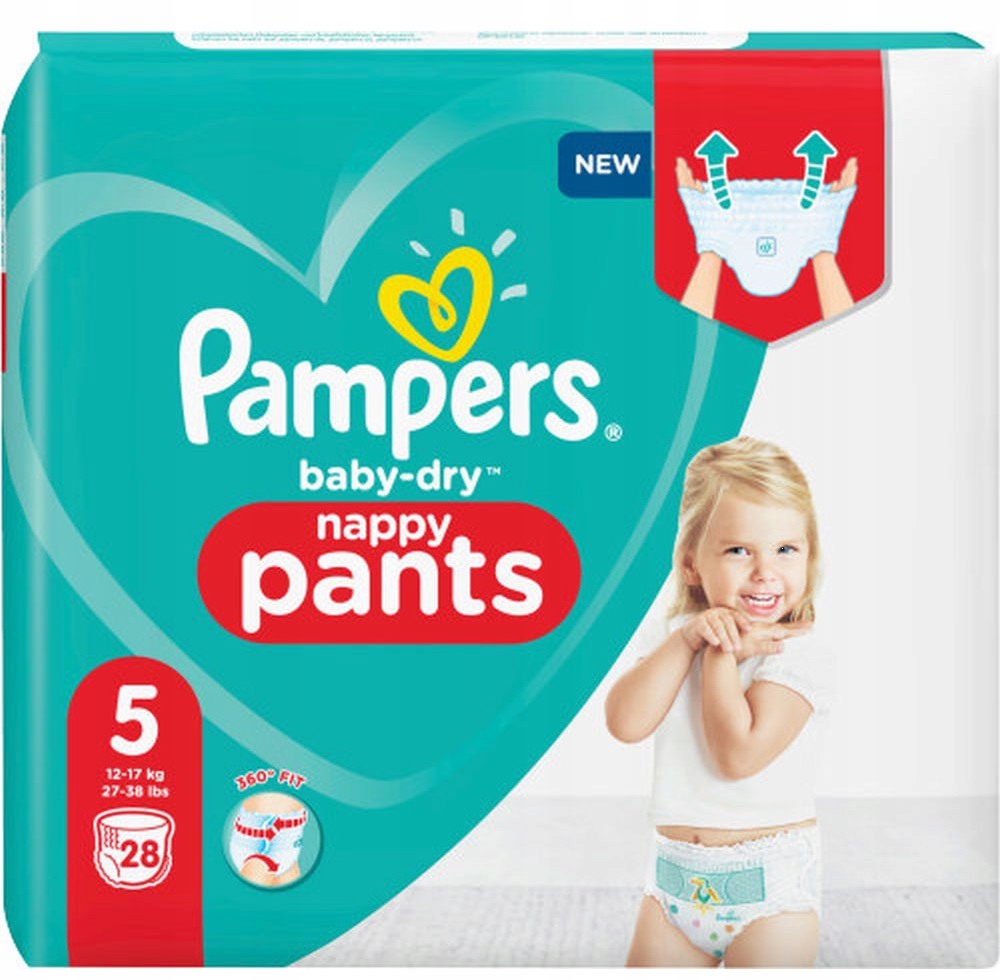 pampers 5 28 sztuk