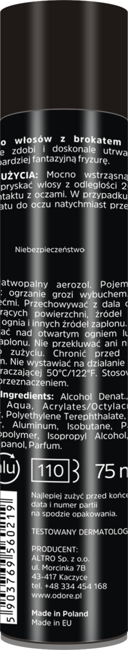 lakier do włosów dla mężczyzn rossmann