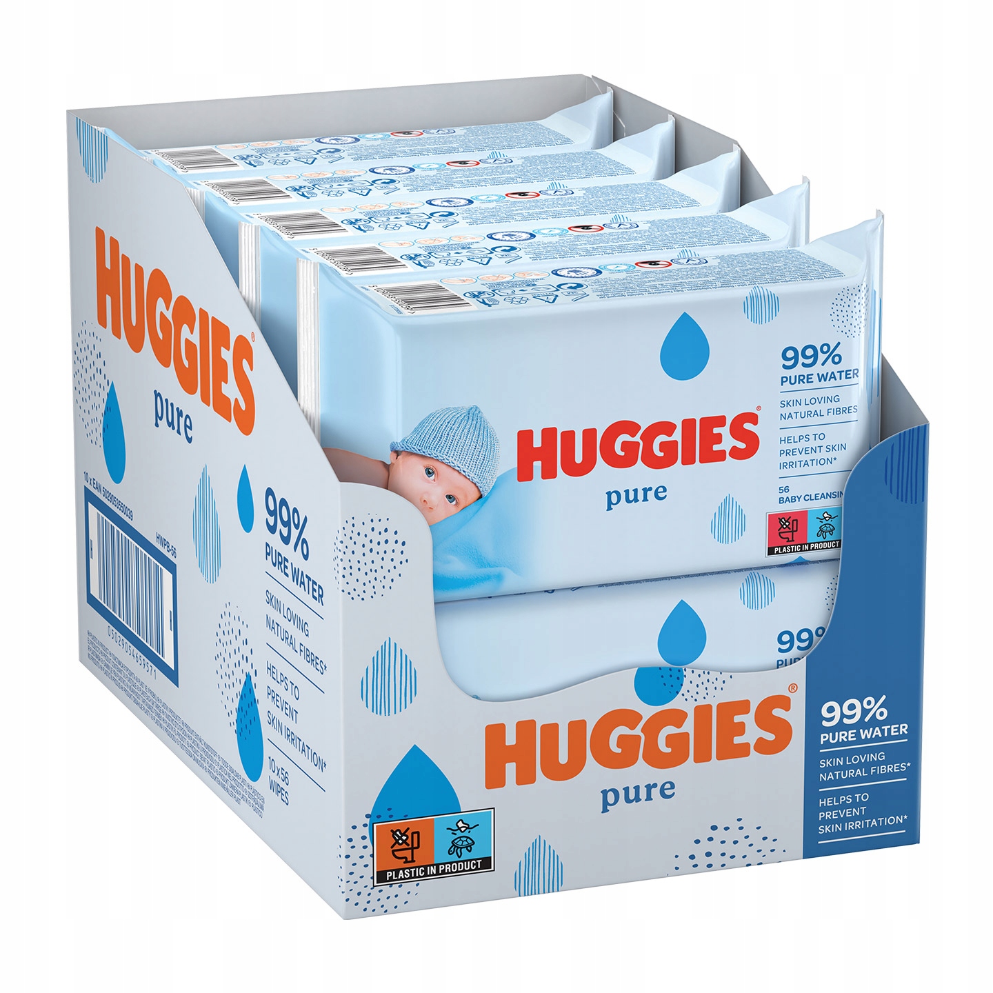 chusteczki huggies pure sroka o