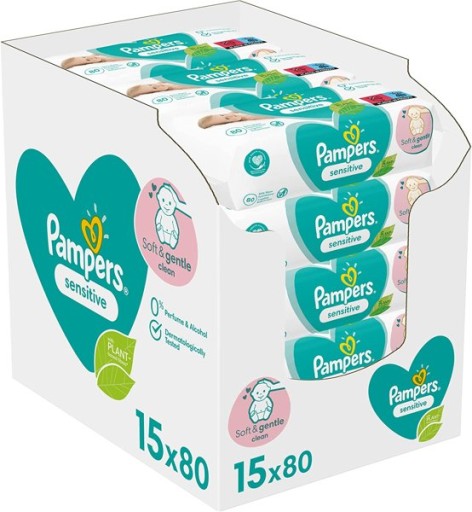 pampers sensative miesieczny zapas