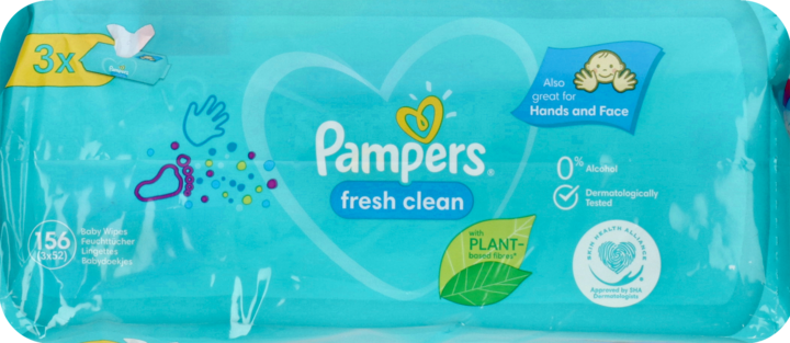 promocja rossnę pampers fresh clean chusteczki dla niemowląt