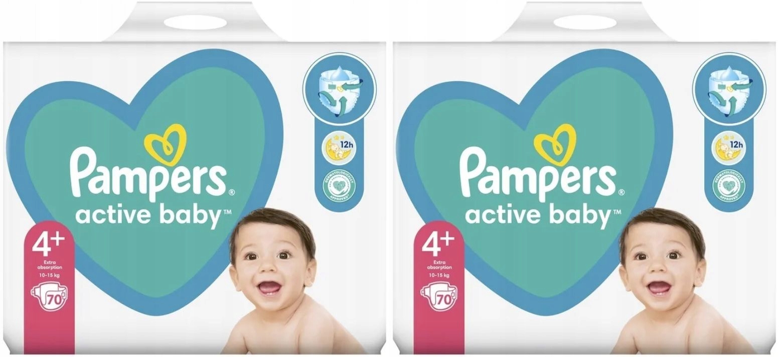 pieluchy pampers 4 plus