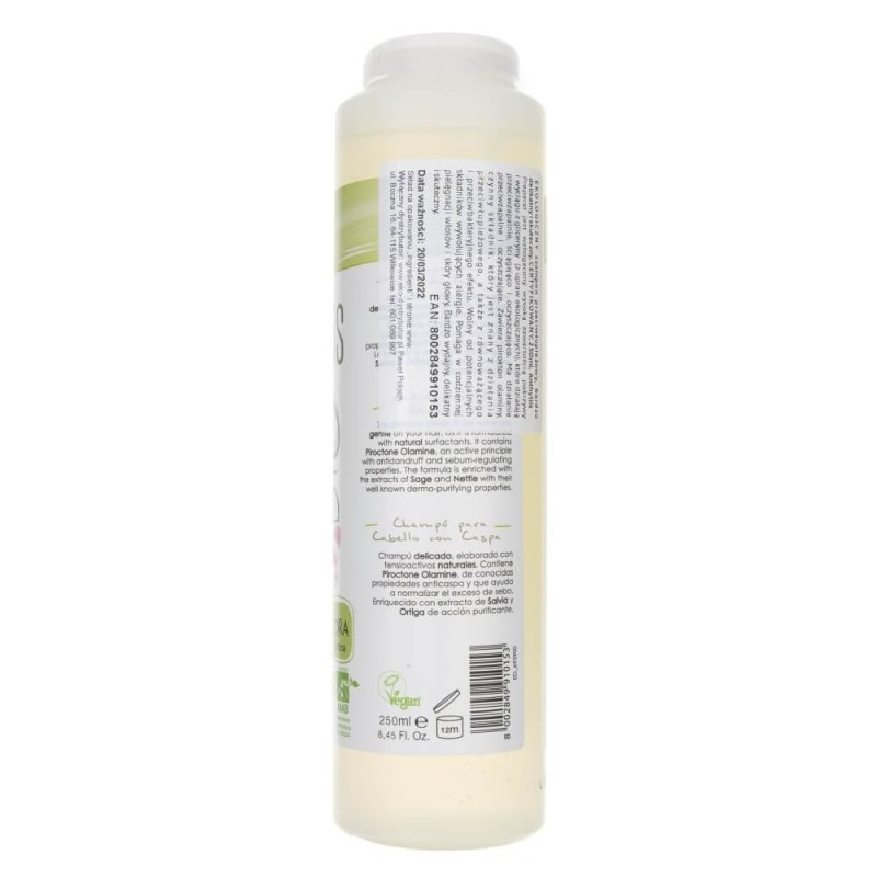 nthyllis 250ml ekologiczny szampon przeciwłupieżowy