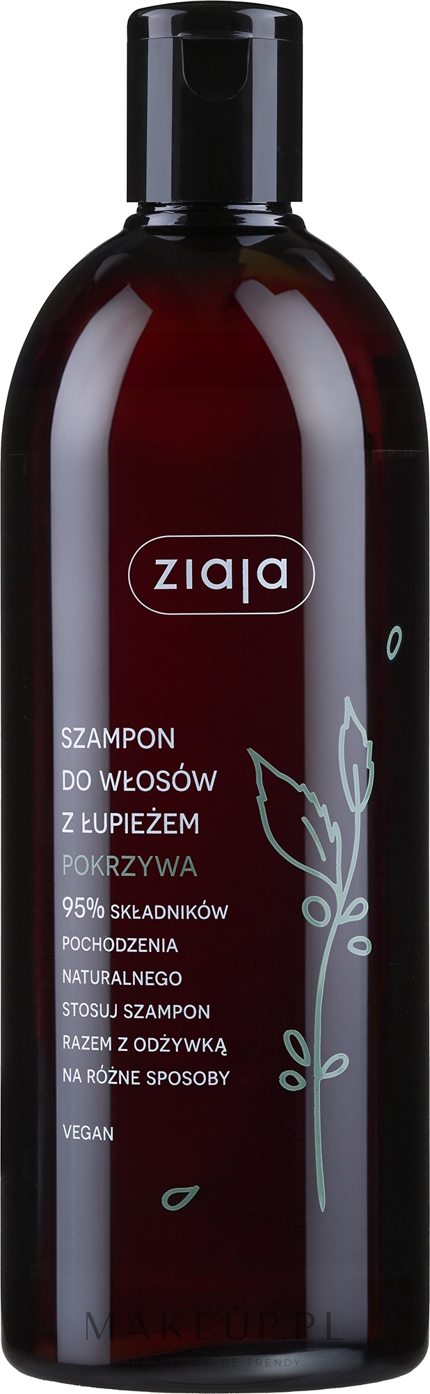 ziaja szampon pokrzywowy do włosów z łupieżem 500ml