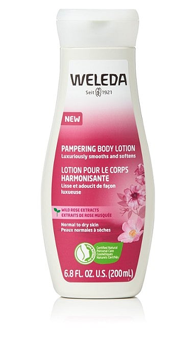 weleda pampering body lotion wild rose