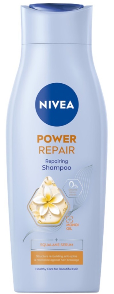 nivea long hair repair szampon silikony