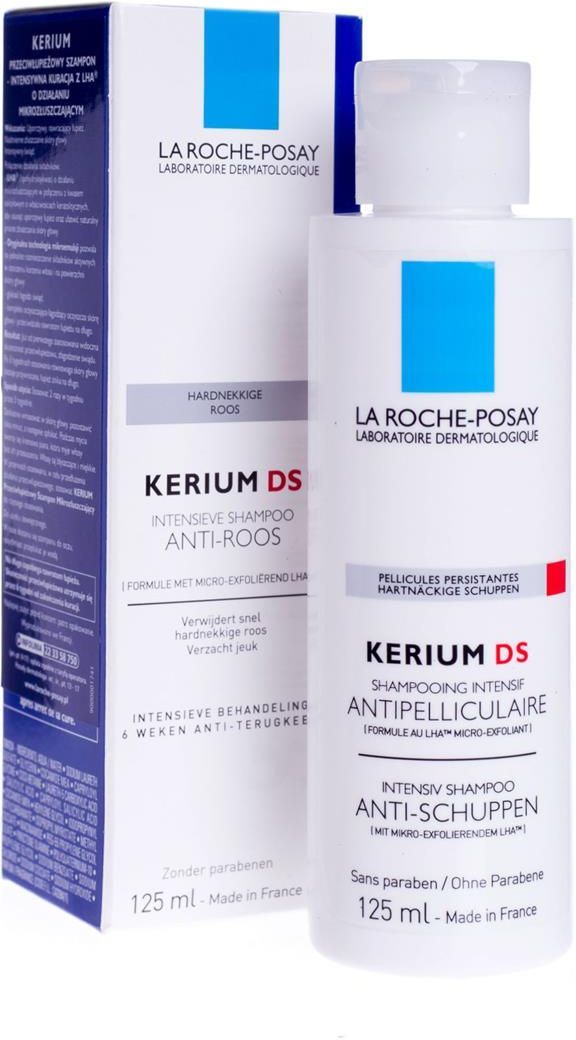 la roche-posay kerium ds przeciwłupieżowy szampon-intensywna kuracja 125 ml