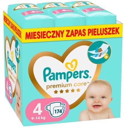 pampersy pampers nr 4 duza paczka