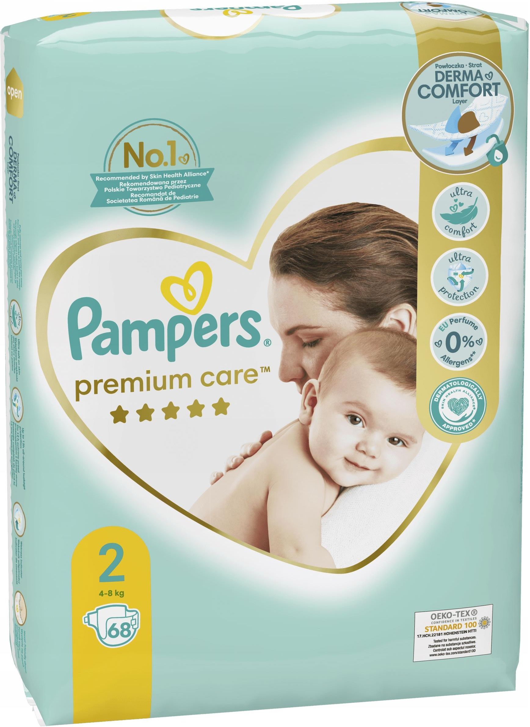 pampers 2 4-8 kg ceneo