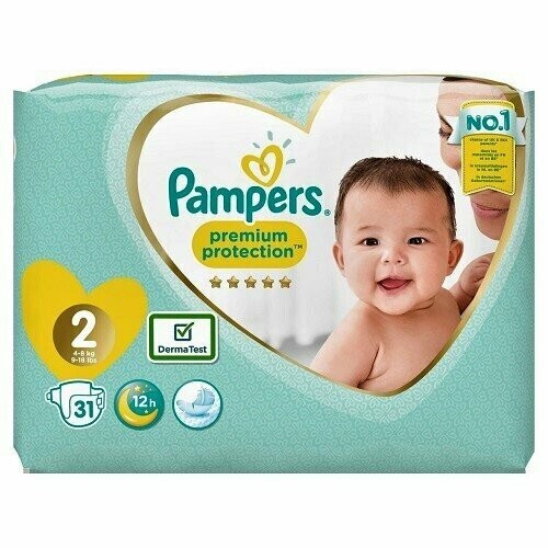 pampers premium protection 2 31 szt