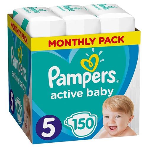 pampers active baby 5 150