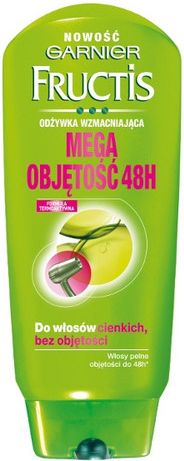 odżywka do włosów fructis mega objętość