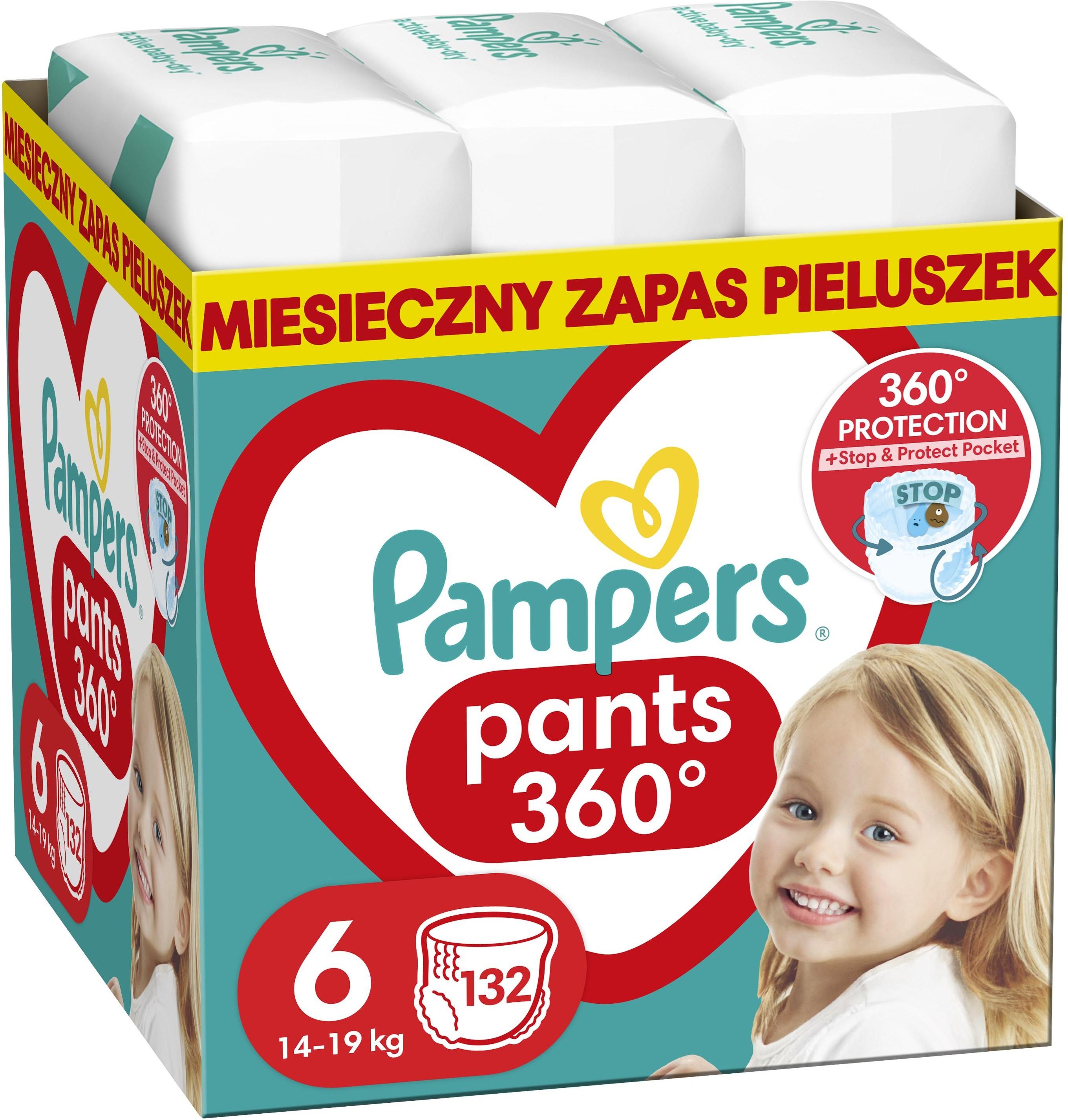 pampers majtki 6 cena