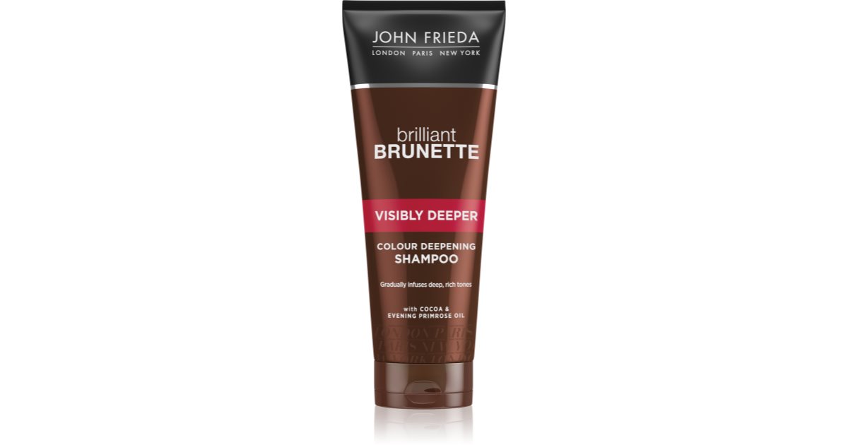 john frieda brilliant brunette szampon do włosów visibly deeper