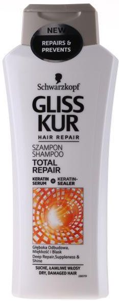 schwarzkopf gliss kur total hair repair szampon skład