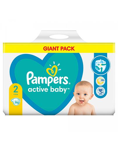 pampers active baby 2 giant pack