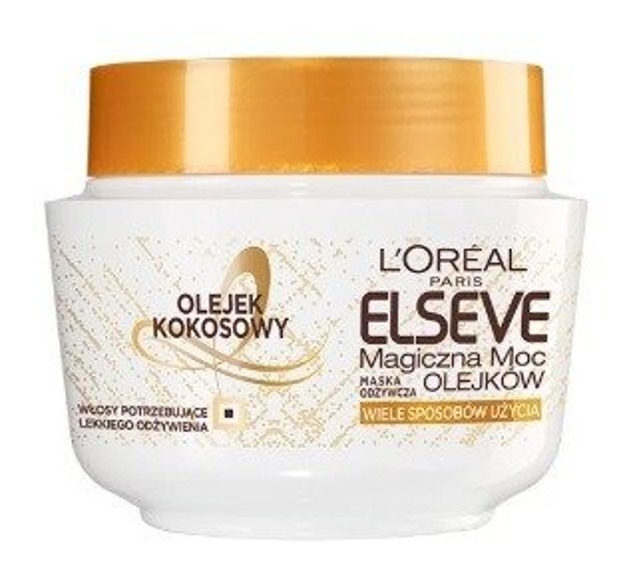 loreal maska do włosów magiczna moc olejek kokosowy nowość