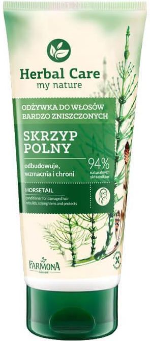 farmona herbal care odżywka do włosów lniana wizaz