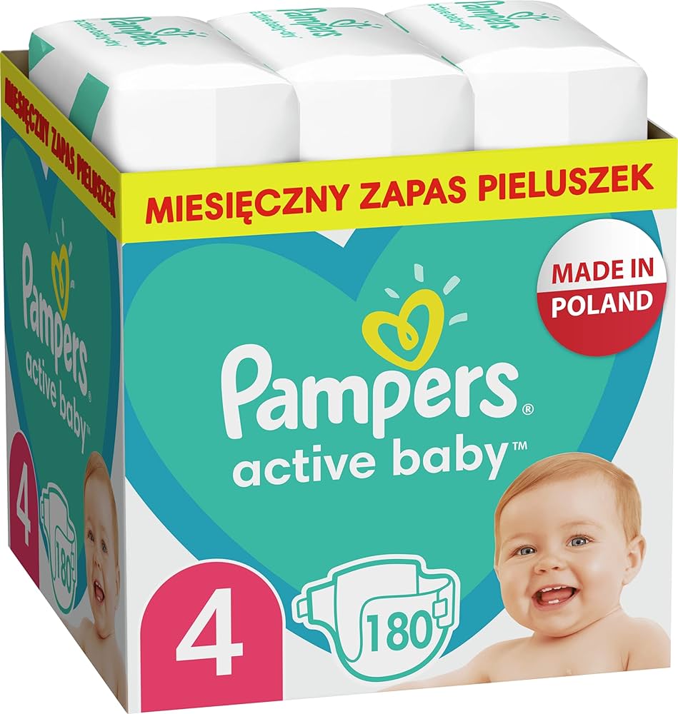 pampers active baby 4+ 53