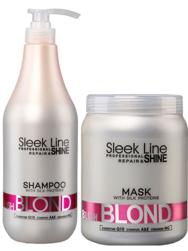 sleek line szampon colour allegro