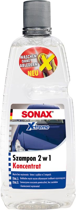 sonax xtreme szampon 2w1 koncentrat opinie