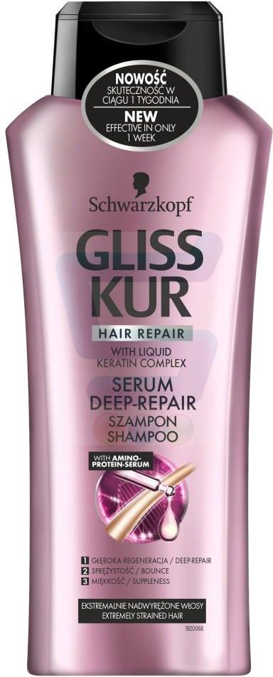 gliss kur serum deep repair szampon