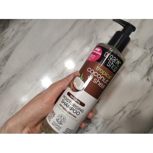 szampon organic shop tropical coconut opinie