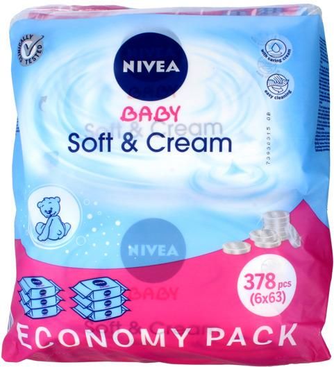 chusteczki nawilżane nivea soft creme opinie